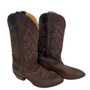 Nocona 4761 Brown Western Boots Men’s 8.5 EE, Brown Nocona Boots | Shoes | Nocona 476 Brown Western Boots Mens  main image 4